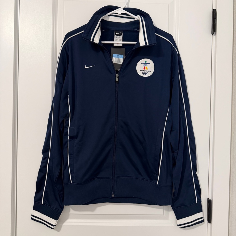 NWT Nike 2010 Vancouver winter Olympics Track Jacket